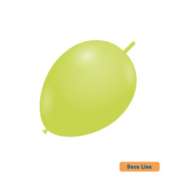11" Linking Kiwi Green 230 Rocca Decorator Line Latex Balloons bag of 50pcs