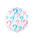 Mylar ? White Round MiniShape 4" cf. 5pcs