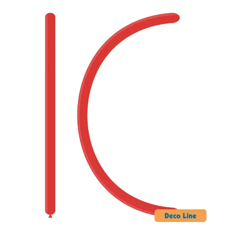 160 Modelling Scarlet Red 201 Rocca Decorator Line Latex Balloons bag of 100pcs