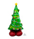 Mylar Christmas Tree Airloonz h59" 1pc