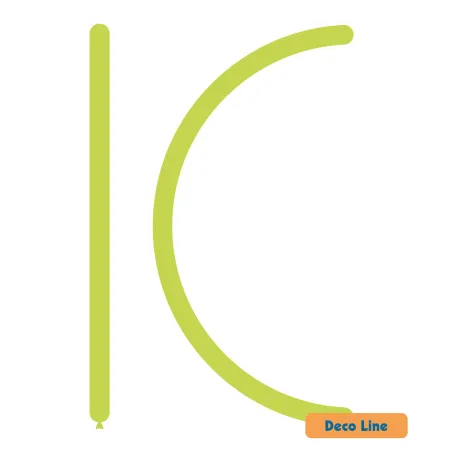 160 Modelling Kiwi Green 230 Rocca Decorator Line Latex Balloons bag of 100pcs