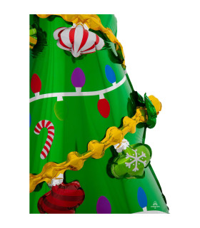 Mylar Christmas Tree Airloonz h59" 1pc