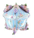 Mylar House of Love with 3D Wedding Rings h34" 1pc