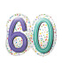Mylar 60 Multicolor SuperShape w25" 1pc