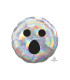 Mylar Ghost Face Iridescent Round 18" 1pc