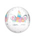 Mylar Unicorn Party Orbz 16" 1pc