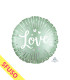 Mylar Love Explosive Satin Round 18" Loose