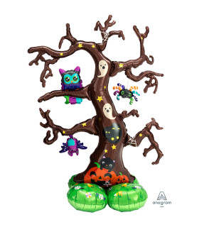 Mylar Halloween Tree Airloonz h62" 1pc
