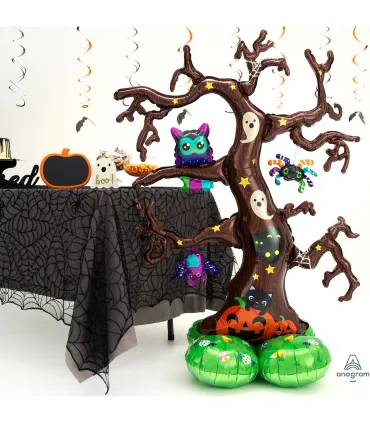 Mylar Halloween Tree Airloonz h62" 1pc