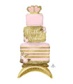 Mylar Double Cake Airloonz h25" 1pc