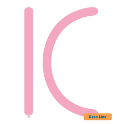 260 Modelling Flamingo Pink 225 Rocca Decorator Line Latex Balloons bag of 100pcs