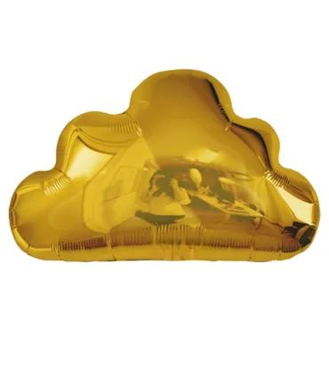 Mylar Cloud Gold 20" 1pc
