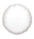 Mylar Round White 18" 1pc