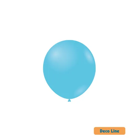 5" Sky Blue 211 Rocca Decorator Line Latex Balloons bag of 100pcs