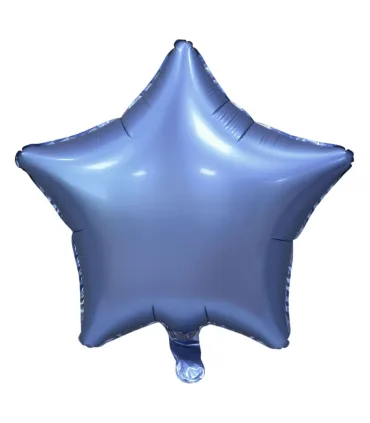 Mylar Star Violet Satin 19" 1pc