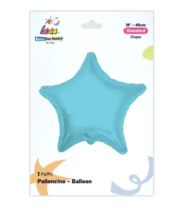 Mylar Light Celestial Star 18" 1pc