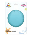 Light Blue Round Mylar 18" 1pc