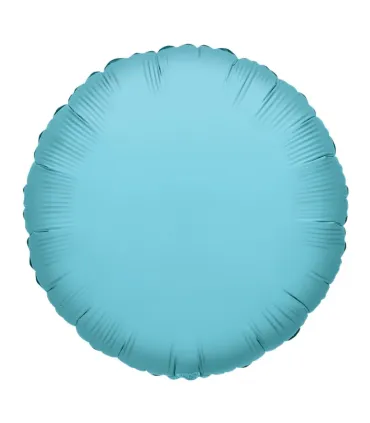 Light Blue Round Mylar 18" 1pc