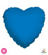 Mylar Blue Heart 18" 1pc