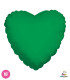 Mylar Green Heart 18" 1pc