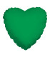 Mylar Green Heart 18" 1pc