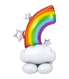 Mylar Rainbow Airloonz h52" 1pc