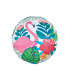 Mylar Flamingo Tropical Jungle Round 17" 1pc