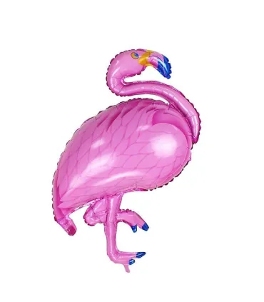 Mylar Flamingo Rosa SuperShape h35" 1pc
