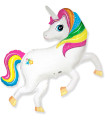 Mylar Unicorn Rainbow SuperShape w41" 1pc