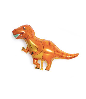 Mylar Tyrannosaurus T-Rex Minishape w12" pack 5pcs