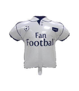 Mylar SuperShape Football T-Shirt h27" 1pc