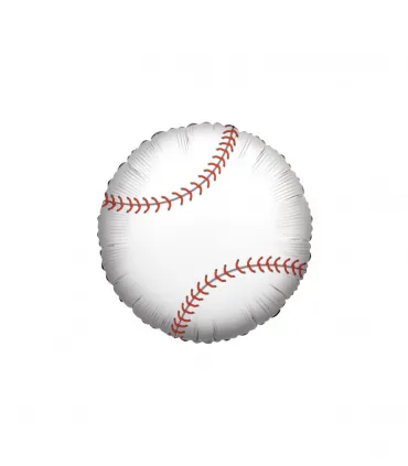 Mylar Baseball Round 18" 1pc