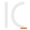360 Modelling White 200 Rocca Decorator Line Latex Balloons bag of 100pcs
