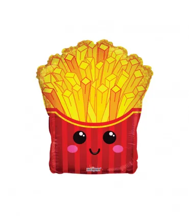 Mylar French Fries h18" 1pc
