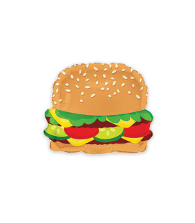 Mylar Cheeseburger MiniShape w10" pack 5pcs