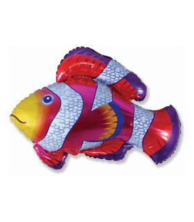 Mylar Clownfish SuperShape w32" 1pc