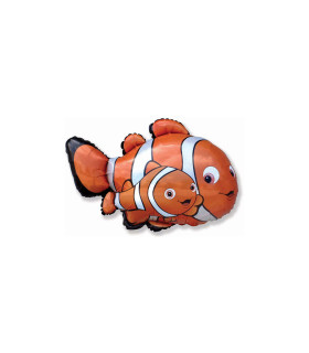 Mylar 2 Clownfish MiniShape w11" pack 5pcs