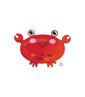 Mylar Crab w22" 1pc
