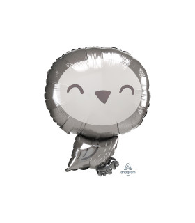 Mylar Owl h19" 1pc
