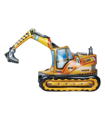 Mylar 4D SuperShape Excavator w37" 1pc