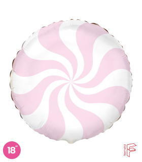 Mylar Candy Pink Baby Round 18" 1pc