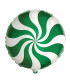 Mylar Candy Green Round 18" 1pc