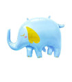 Mylar Elephant Celeste SuperShape w33" 1pc
