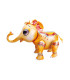 Mylar 4D Elephant Orange SuperShape w28" 1pc