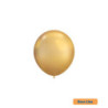 5" Cromato Shiny Light Gold 18kt Rocca Decorator Line Latex Balloons bag of 100pcs