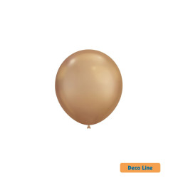 5" Cromato Shiny Gold 24kt Rocca Decorator Line Latex Balloons bag of 100pcs