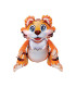 Mylar 4D Tiger Orange SuperShape h23" 1pc