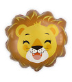 Mylar Lion Head SuperShape w23" 1pc