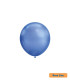 5" Cromato Shiny Blue 263 Rocca Decorator Line Latex Balloons bag of 100pcs