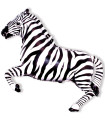 Mylar Zebra SuperShape w42" 1pc